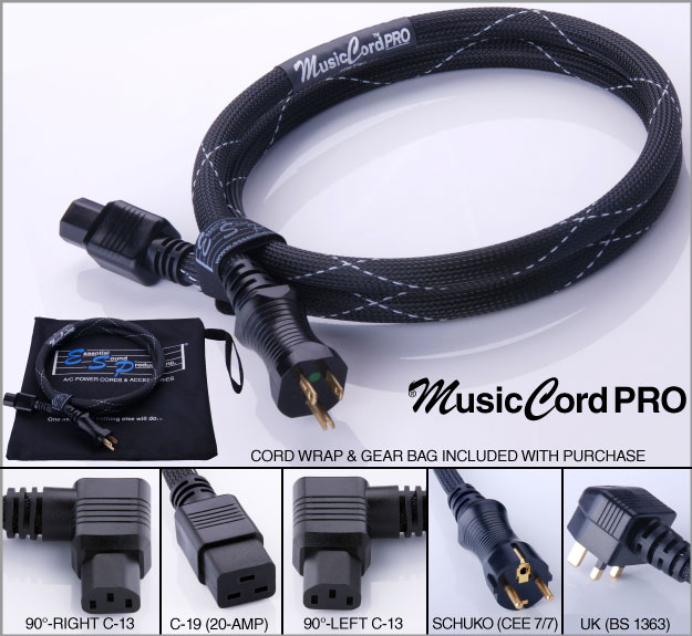 MusicCord-PRO Power Cord