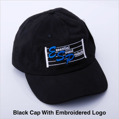 ESP Logo Cap - Black