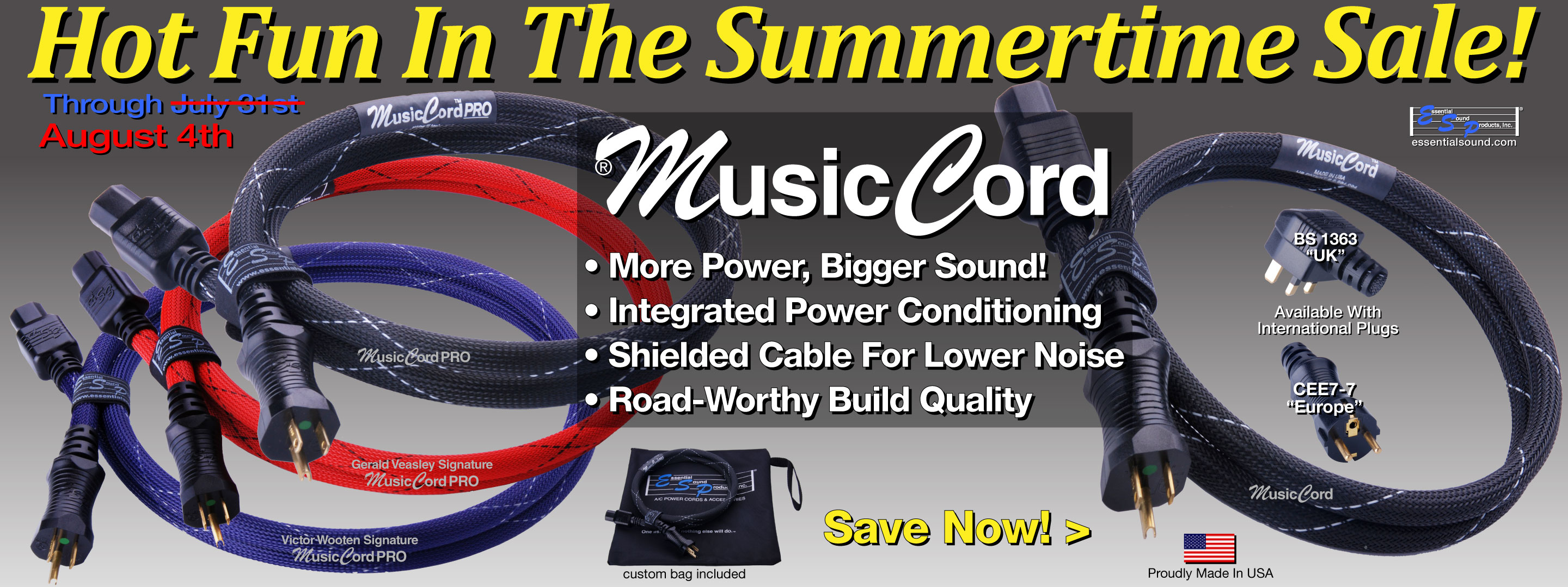 Best Audio Power Cable Power Conditioner Audiophile Hi Fi Pro Audio