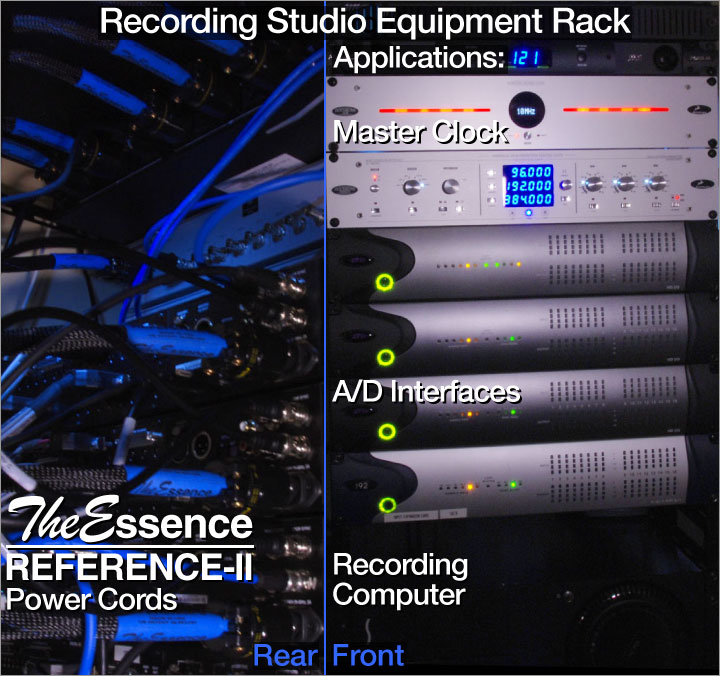 Buy The Essence Reference-II Power Cord For High-End Studio Applications Control Console, Interface, Master Clock - Essential Sound Products