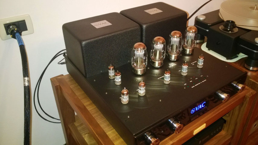 Corrado Madotto VAC Amplifier and Reference-II Power Cord - Essential Sound Products