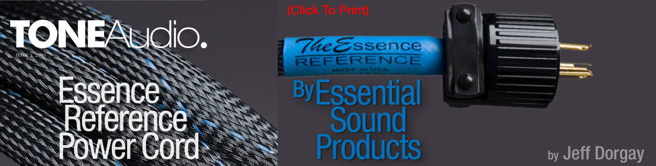 The Essence Reference-II Audiophile Power Cord & Power Distributor Review The Audio Beat Magazine - Essential Sound Products