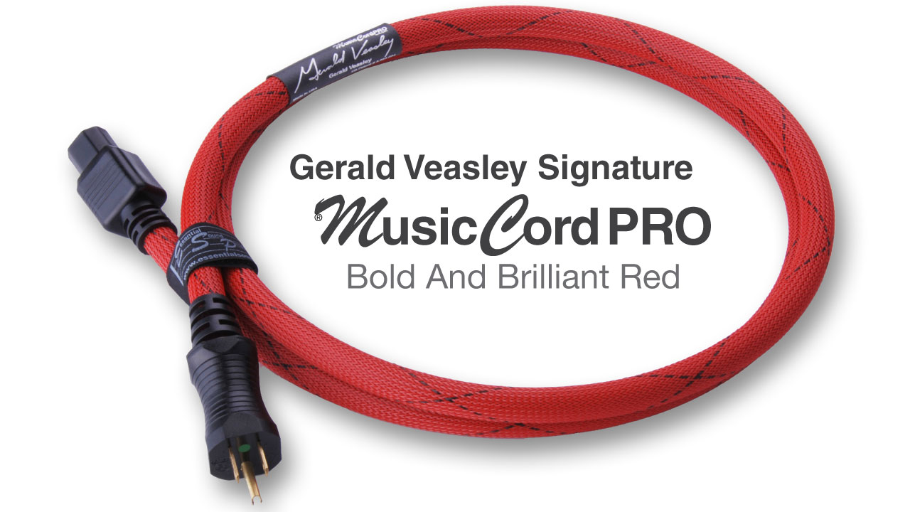 Gerald Veasley Signature MusicCord-PRO Audio Power Cord | Essential Sound Products