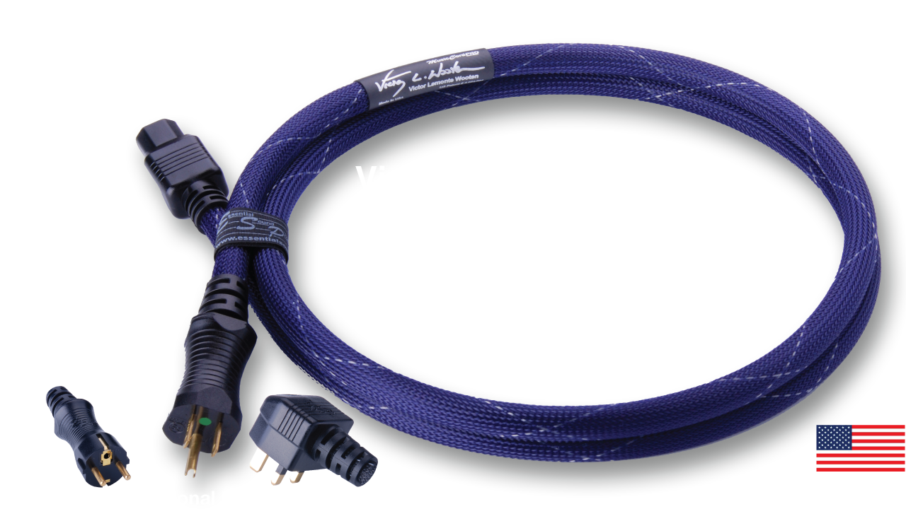 Victor Wooten Signature MusicCord-PRO Power Cord - Essential Sound Products